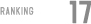 RANKING 17
